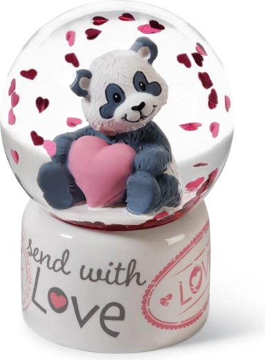 Bola de nieve NICI Panda Love 6,5 cm