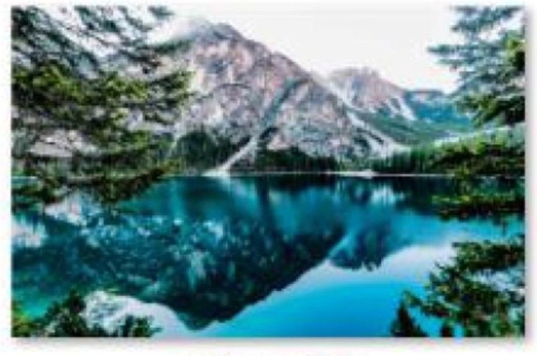 Mosaico de diamantes (diamond painting) paisaje – montañas 40 × 30 cm - 1 pieza
