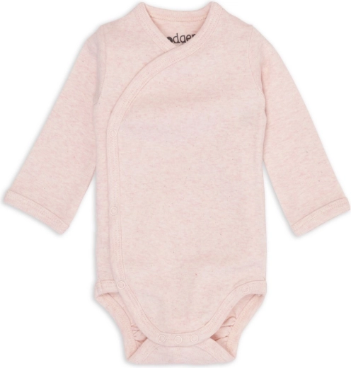 Body cruzado Lodger de manga larga melange tan talla 74