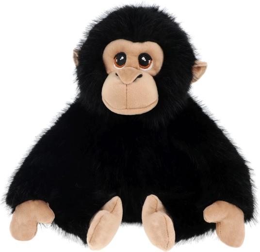 Chimpancé de peluche Keeleco de materiales reciclados, 20 cm