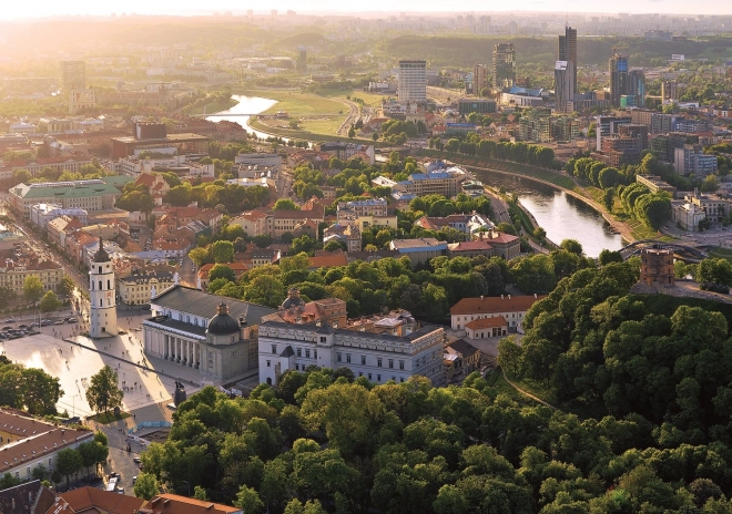 Puzzle Vilna, Lituania 1000 piezas