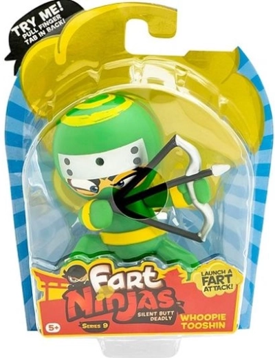 Fart Ninjas Whoopie Tushin figura coleccionable con sonido
