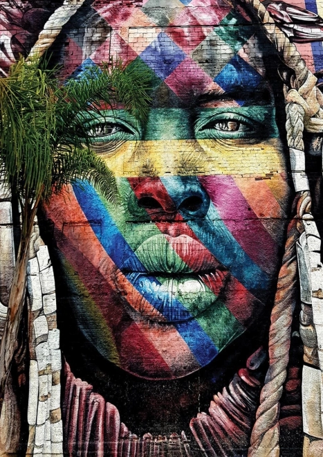 Puzzle de graffiti en São Paulo de 260 piezas