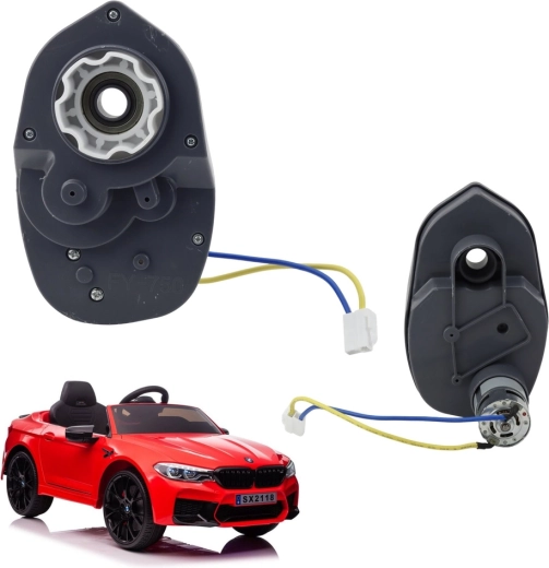 Motor con caja de cambios 24V para coche eléctrico BMW M5 DRIFT