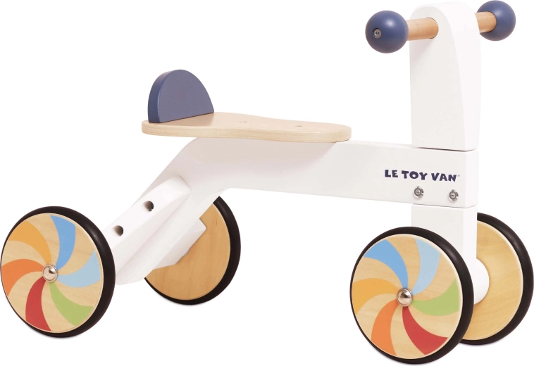 Correpasillos de madera con ruedas arcoíris Le Toy Van