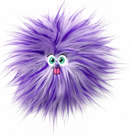 Peluche peludo FLUFFY FRIENDS con efecto pop