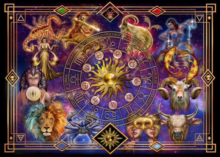 Puzzle Signos del zodiaco 500 piezas BLUEBIRD