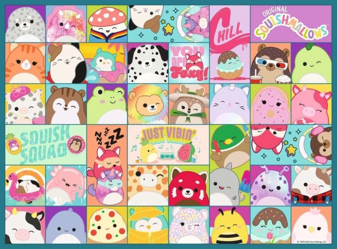 Puzzle XXL de 100 piezas SQUISHMALLOWS de Ravensburger