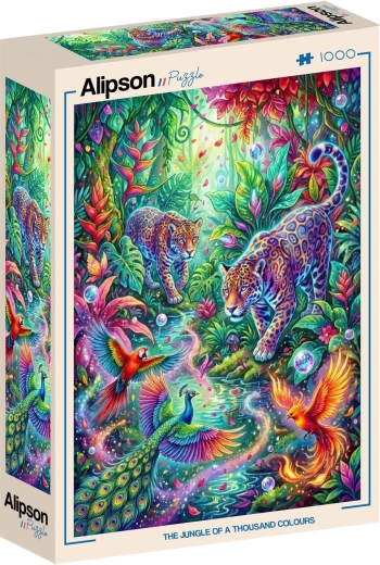 Puzzle Alipson Jungla multicolor 1000 piezas
