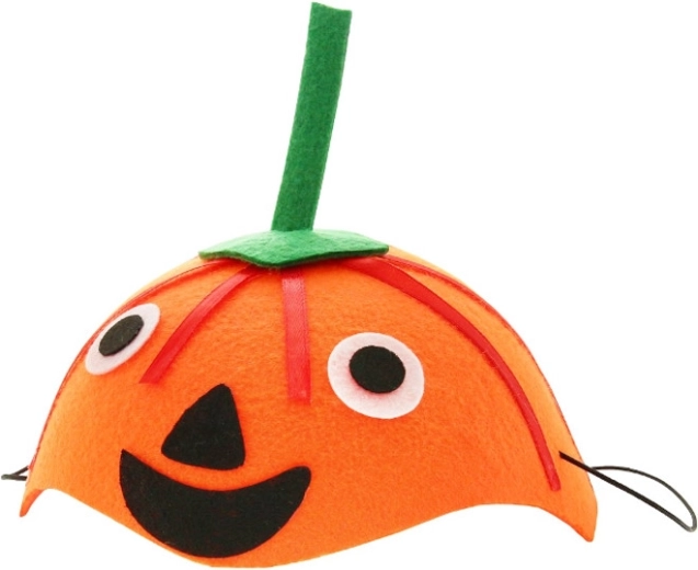 Sombrero de Halloween con forma de calabaza