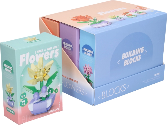 Mini kit de construcción de flor - 1 pieza
