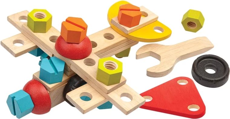 Set de construcción PlanToys de 40 piezas