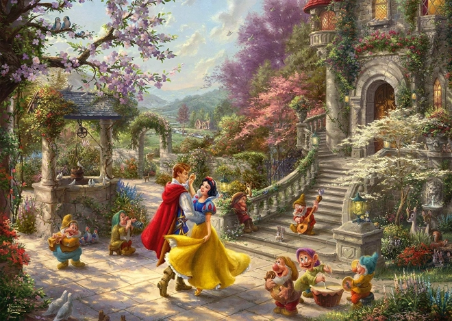 Puzzle SCHMIDT DISNEY Blancanieves bailando en los rayos del sol – 1000 piezas