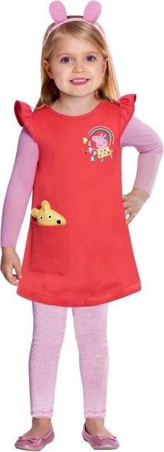 Disfraz de carnaval de Peppa Pig para niños de 2 a 3 años