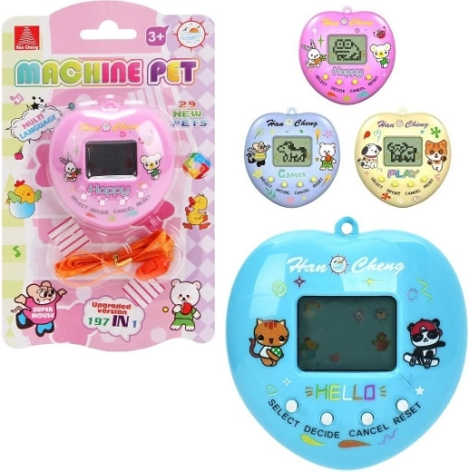 Mascota electrónica Machine Pet con forma de corazón