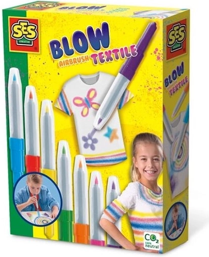 SES Creative rotuladores soplables para textil blow-airbrush