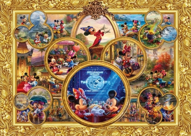 Puzzle collage: Mickey y Minnie 2000 piezas