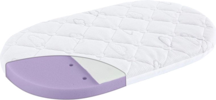 Träumeland colchón para cochecito Brise Light 82 × 46 cm