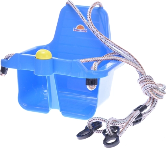 Columpio infantil azul con bocina 18m+