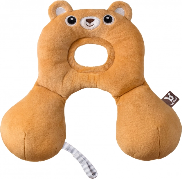 Almohada de viaje infantil con soporte para la cabeza Osito 0–12 meses