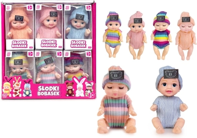 Muñeca bebé Natalia mini bobas