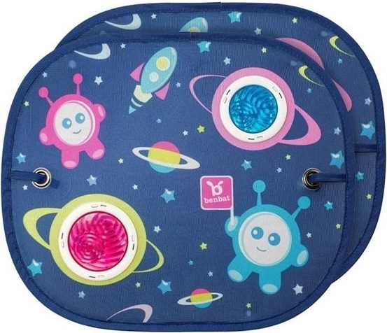 Parasol de ventana redondo - Space Collection 2 uds