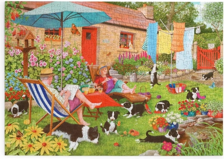 Puzzle House of Puzzles Momentos de descanso con 500 piezas grandes