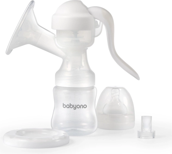 Extractor manual de leche materna Babyono Anatomy