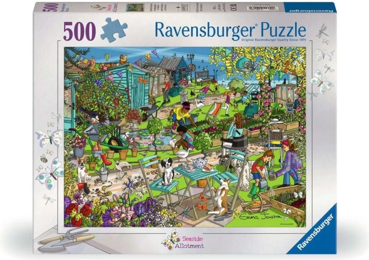 Puzzle Ravensburger Jardín costero 500 piezas