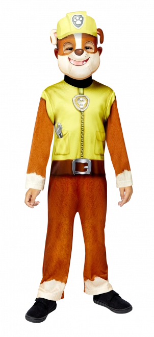 Disfraz infantil de Rubble de La Patrulla Canina 3–4 años