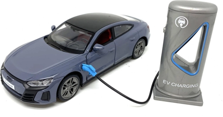 MSZ Audi RS e-tron GT coche eléctrico 1:36 con luz y sonido - 1 pieza