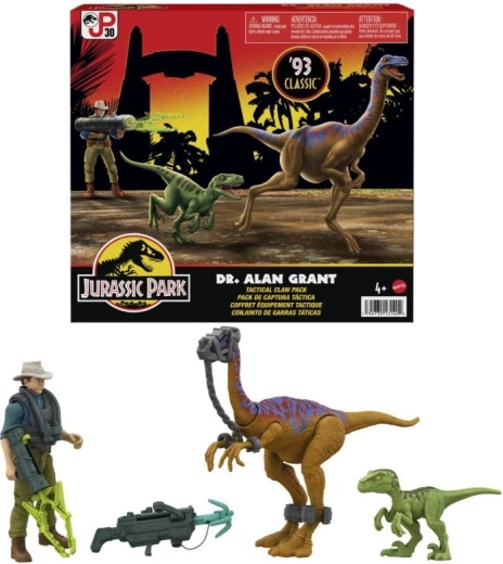 Dinosaurios y accesorios del Dr. Alan Grant