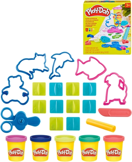 Set creativo escolar Play-Doh con plastilina y herramientas