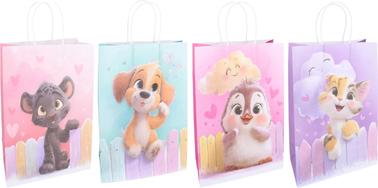 Bolsa de regalo infantil S 21 × 27 × 11 cm - 1 unidad