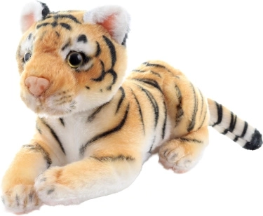 Tigre de peluche marrón 21 cm