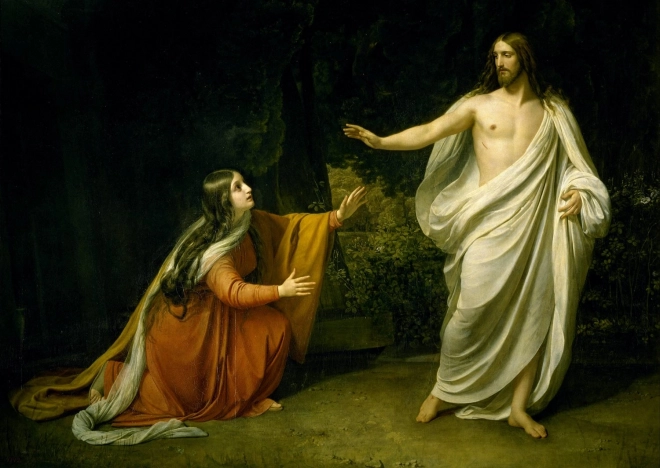 Puzle Aparición de Cristo a María Magdalena (1000 piezas)