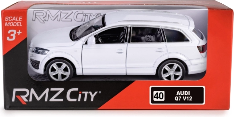 Modelo metálico RMZ City Audi Q7 V12 1:40 blanco