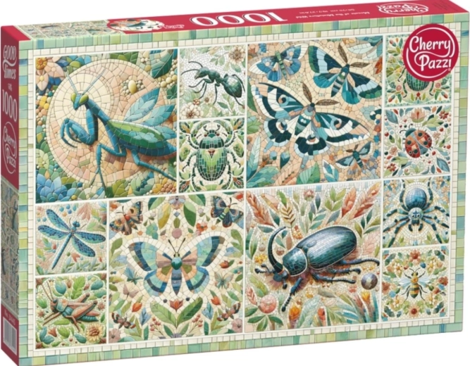 Puzzle Cherry Pazzi mosaico de mini vida salvaje 1000 piezas