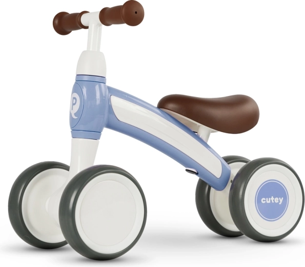 Bicicleta de equilibrio Qplay Cutey azul para niños de 1–3 años