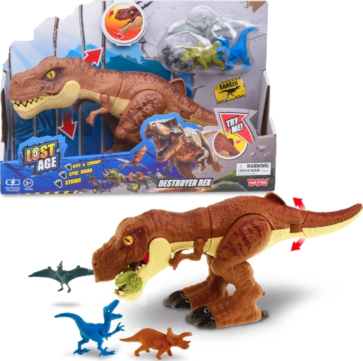 Hap-p-kid destructor T‑Rex figura de plástico para niños
