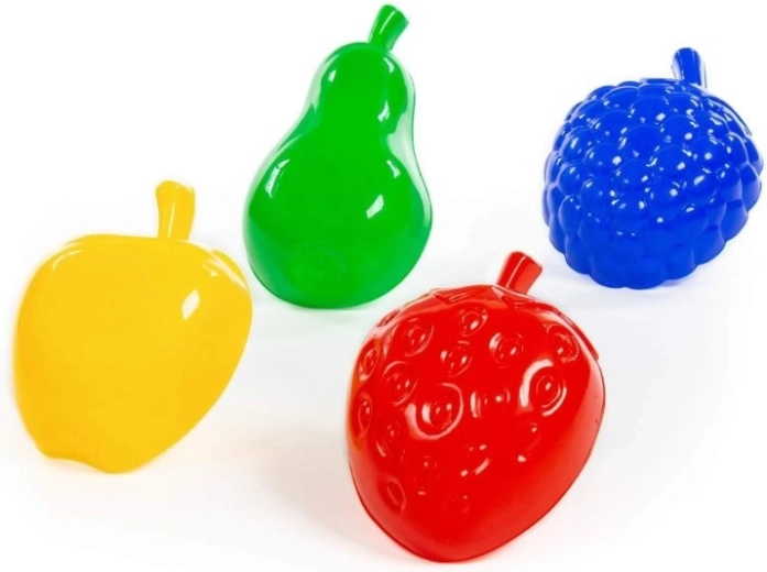 Set de moldes para arena – frutas, 4 uds.