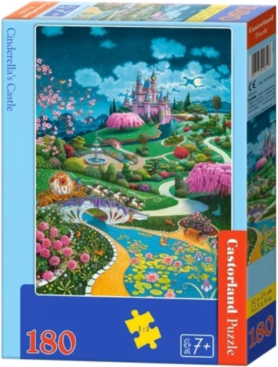Puzzle Castorland El castillo de Cenicienta, 180 piezas
