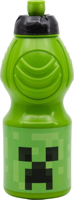 Botella deportiva infantil 400 ml Minecraft verde