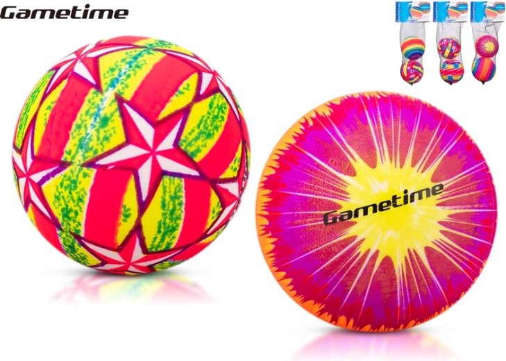 Pelotas neón GAMETIME 10 cm, set de 2 uds.