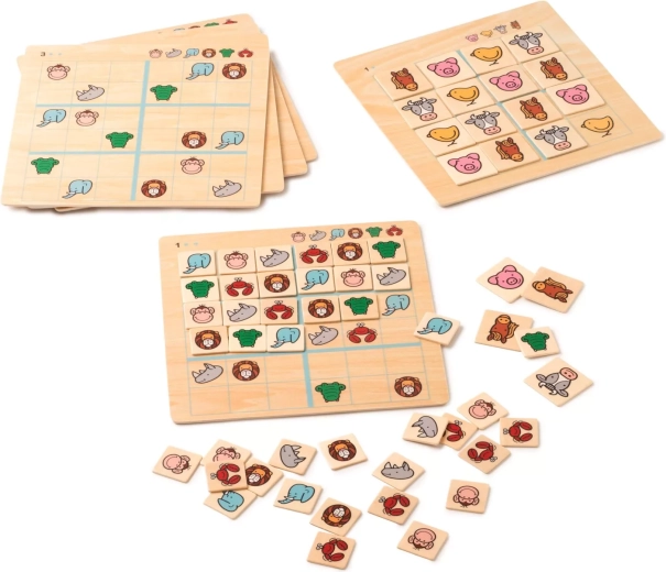 Sudoku de madera con animales Toys for Life