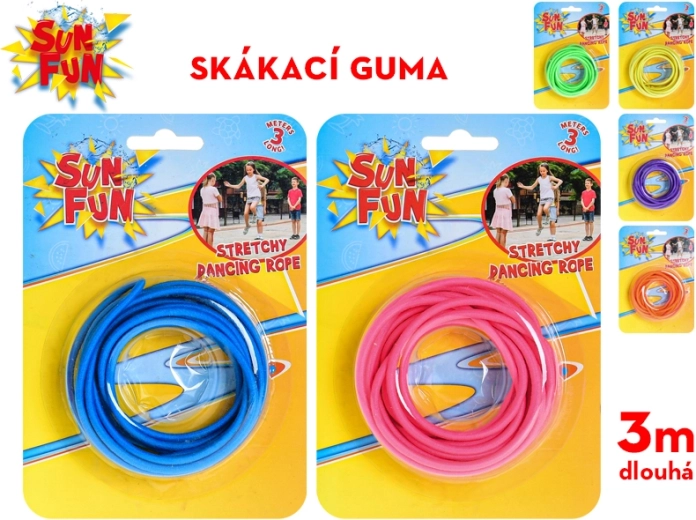 Goma para saltar Sun Fun 300 cm – goma infantil para saltos en 6 colores