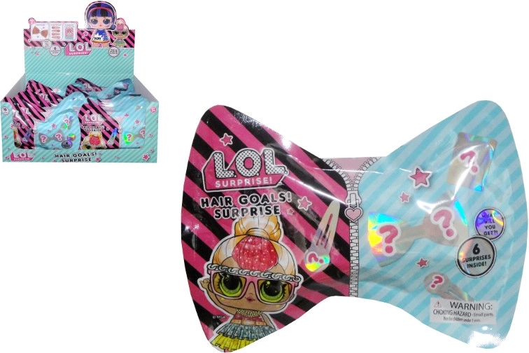 Bolsa con accesorios para el cabello LOL