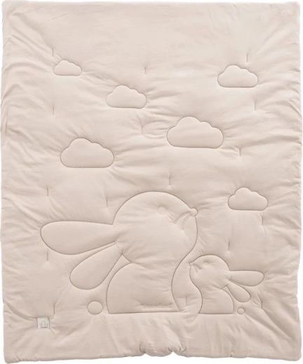 Träumeland manta de juego Signature taupe 95 × 115 cm