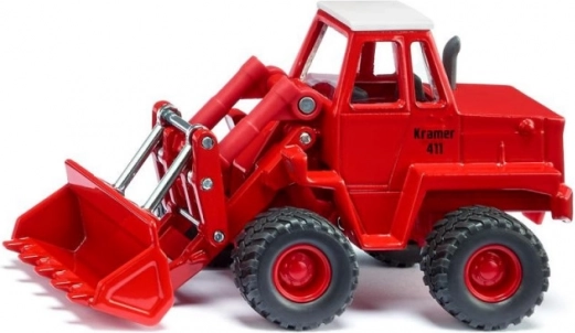 Cargadora de ruedas compacta con motor Kramer 411