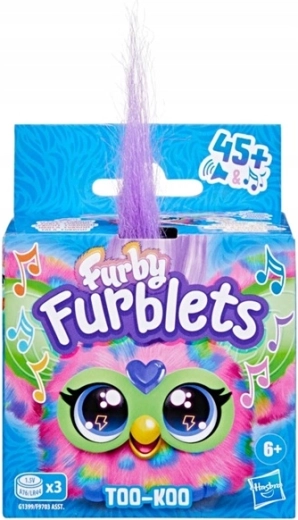 Furby Furblets Too-Koo peluche mini interactivo con clip